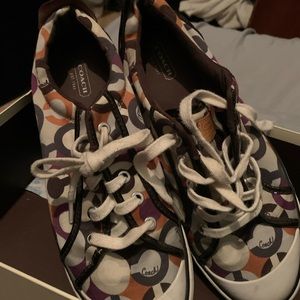 Coach sneakers needing to go